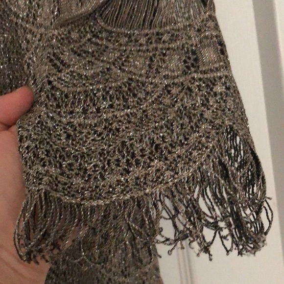 Elegant Dress Cover Up - cropped coat size medium - Picture 3 of 5